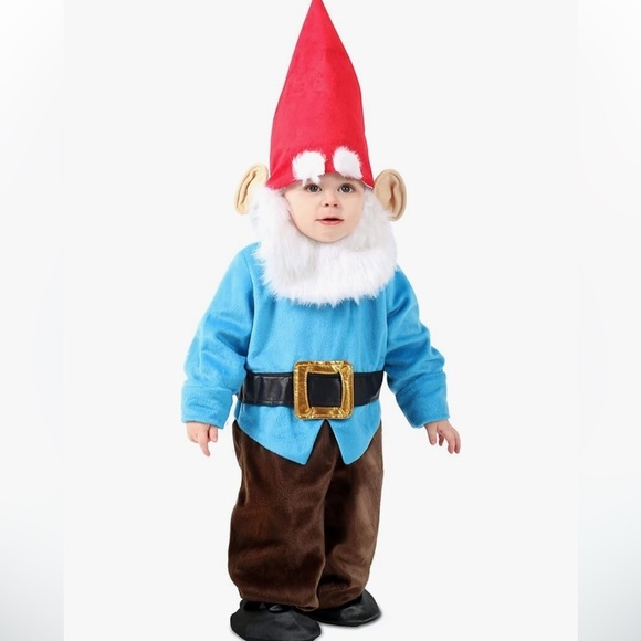 Baby/Toddler Littlest Garden Gnome Costume, 12 to 18 Months gnome sleepy dwarf - Picture 2 of 5